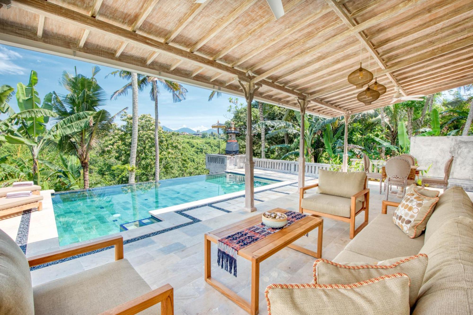 Wake In Paradise And Luxury Lebah Villas Ubud Esterno foto